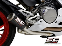 SC Project | CR-T M2 - 2-1 Half-System Carbon Exhaust | Ducati Panigale V2 (2020-2024)