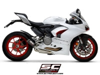SC Project | CR-T M2 - 2-1 Half-System Carbon Exhaust | Ducati Panigale V2 (2020-2024)