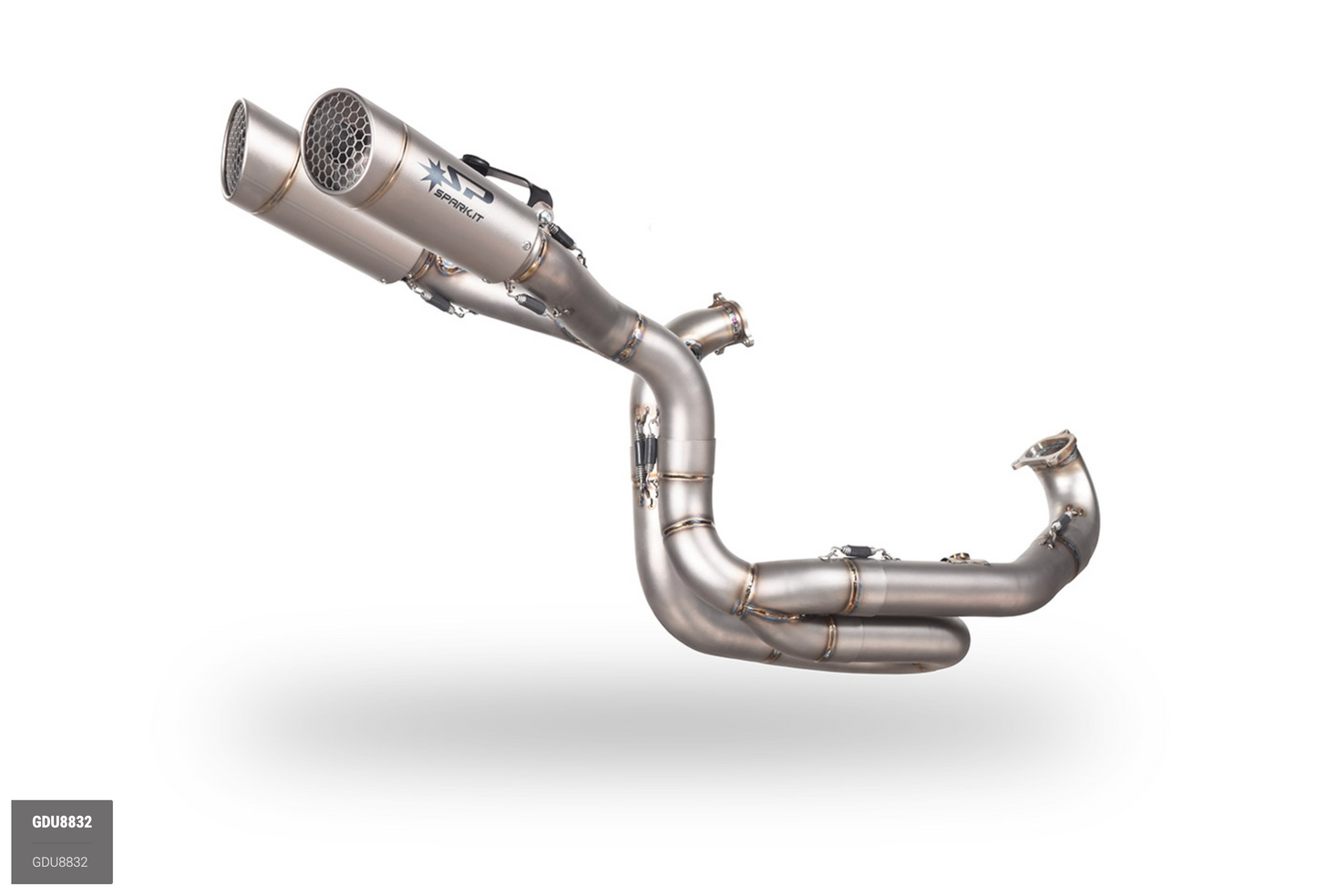 Spark | Double Grid-0 | Full Titanium Exhaust Sytem | Ducati V2 (21-24)