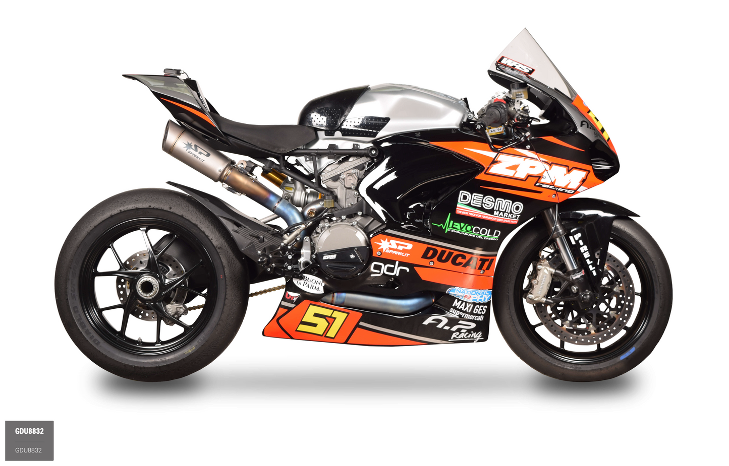Spark | Double Grid-0 | Full Titanium Exhaust Sytem | Ducati V2 (21-24)
