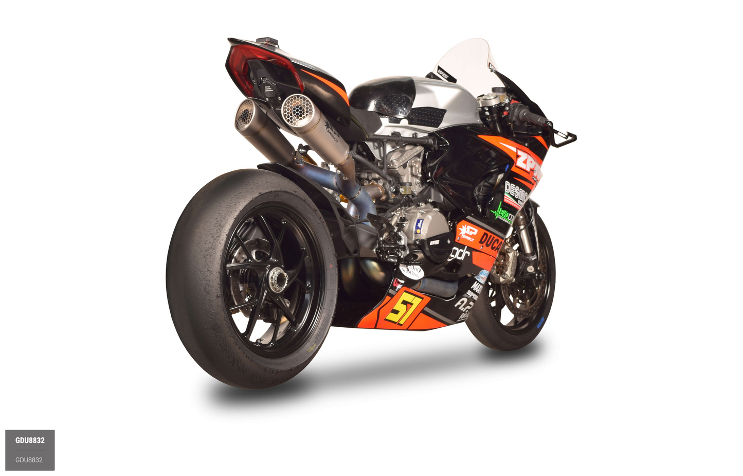 Spark | Double Grid-0 | Full Titanium Exhaust Sytem | Ducati V2 (21-24)