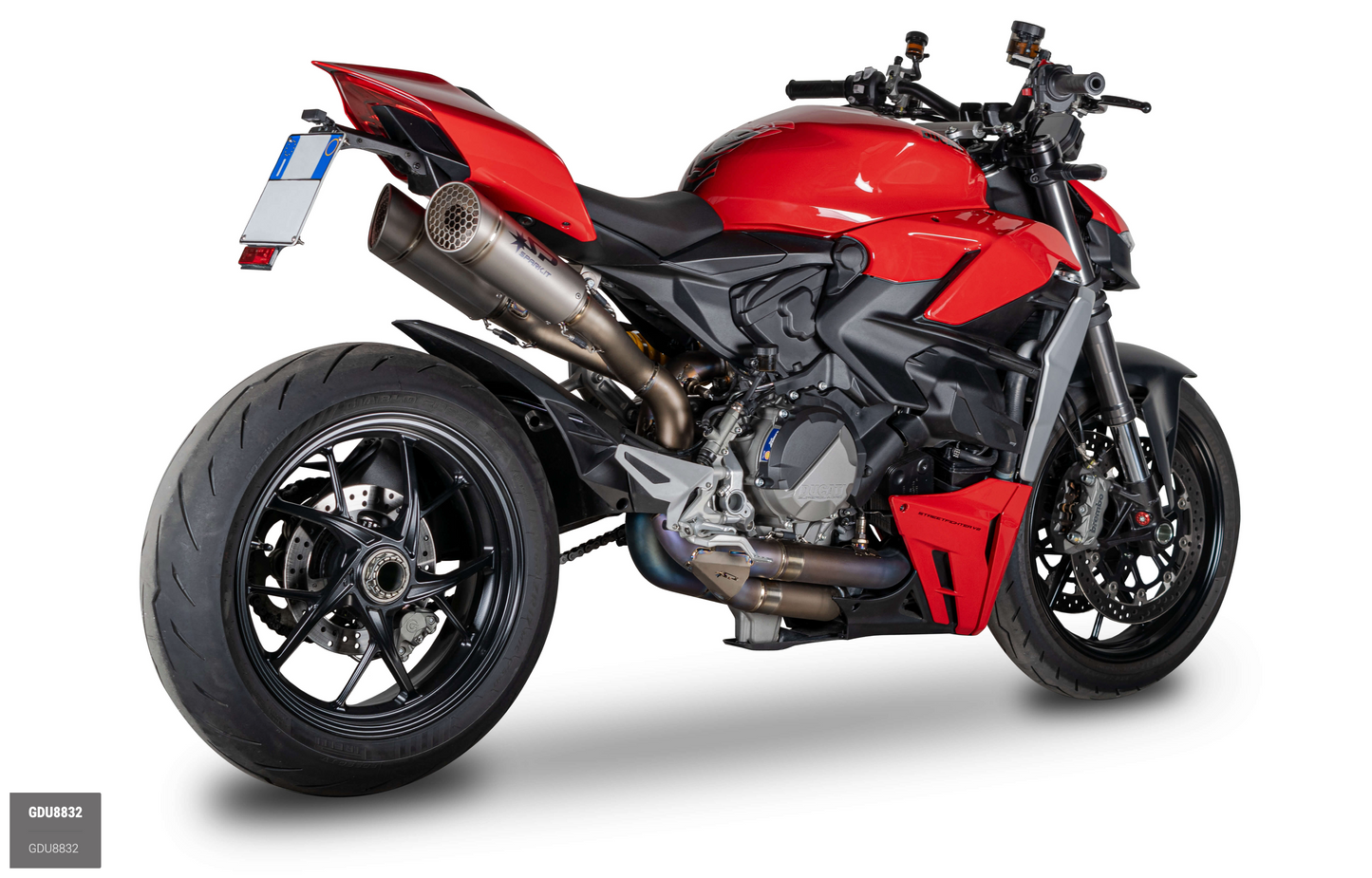 Spark | Double Grid-0 | Full Titanium Exhaust Sytem | Ducati V2 (21-24)