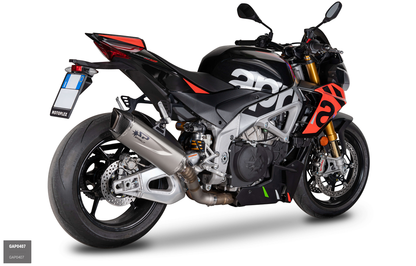 Spark | Force Evo | "Semi-Full" Titanium Exhaust Sytem | Aprilia RSV4/Tuono/Factory V4 (21-24)