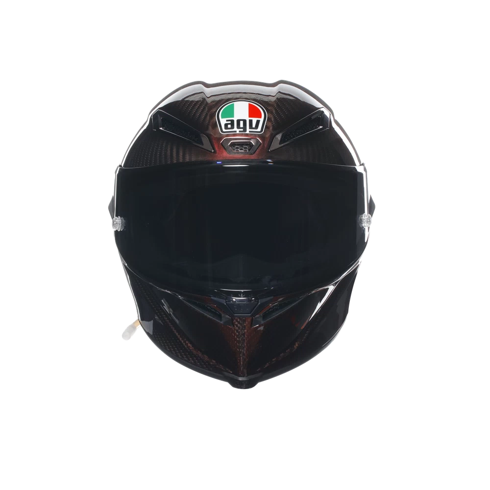 AGV | Pista GP RR | Mono Red/Carbon | Full Face Helmet E2206 DOT