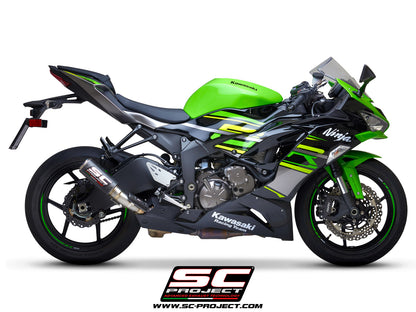 SC-Project | CR-T Carbon Exhaust - Kawasaki Ninja ZX-6R 636 (13-26)