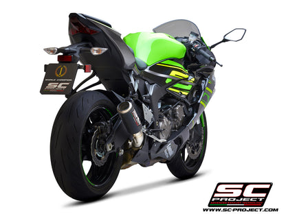 SC-Project | CR-T Carbon Exhaust - Kawasaki Ninja ZX-6R 636 (13-26)