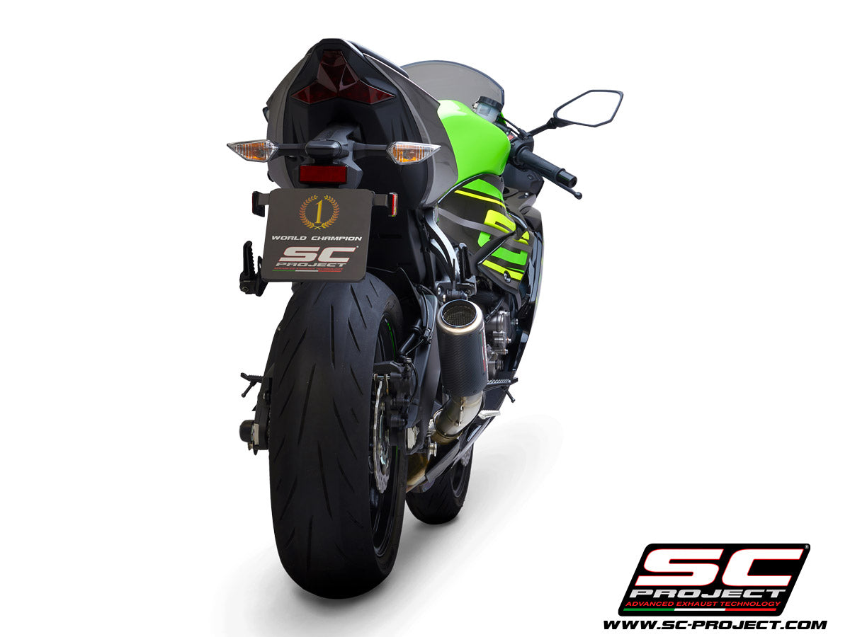 SC-Project | CR-T Carbon Exhaust - Kawasaki Ninja ZX-6R 636 (13-26)