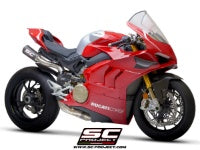 SC Project | 4-2-1-2 WSBK CR-T M2 Full Titanium Exhaust System | Ducati Panigale V4 R (18-20)