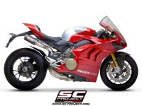 SC Project | 4-2-1-2 WSBK CR-T M2 Full Titanium Exhaust System | Ducati Panigale V4 R (18-20)