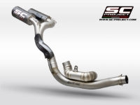 SC Project | 2-1-2 Half-system CR-T M2 Titanium/Carbon Exhaust | Panigale V4/S/R (18-20)