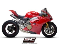 SC Project | 2-1-2 Half-system CR-T M2 Titanium/Carbon Exhaust | Panigale V4/S/R (18-20)