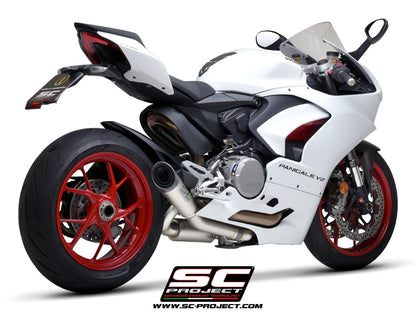 SC Project | S1 Titanium- 2-1 Half-System Exhaust | Ducati Panigale V2 (2020-2024)
