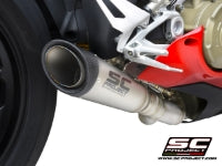 SC Project | S1 Slip-on Titanium Exhaust | Panigale V4/S (21-24)