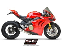 SC Project | S1 Slip-on Titanium Exhaust | Panigale V4/S (21-24)