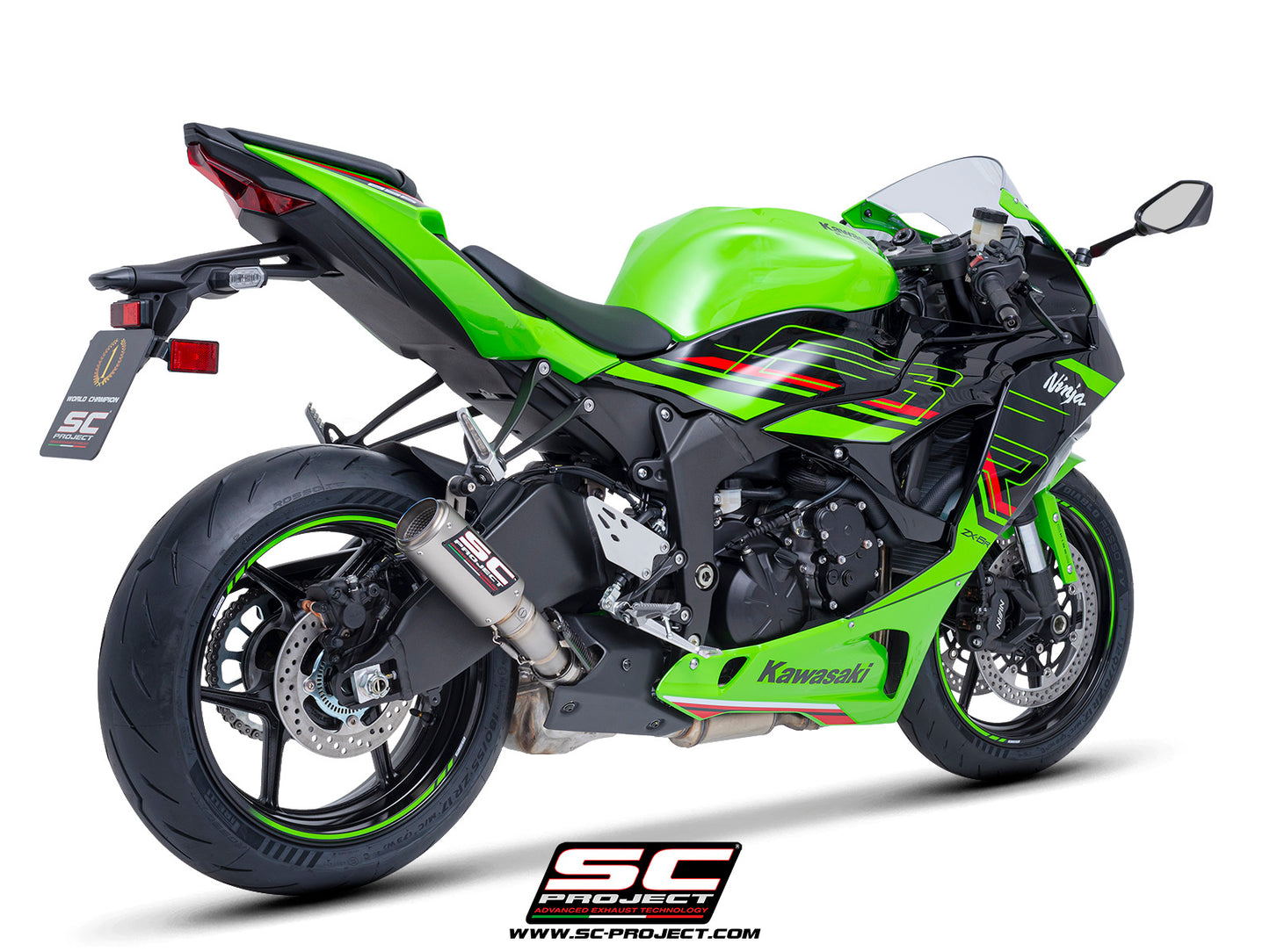 SC-Project | CR-T Carbon Exhaust - Kawasaki Ninja ZX-6R 636 (13-26)