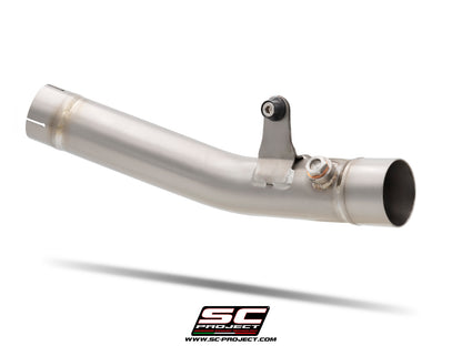SC-Project | Titanium Central Link Pipe - Kawasaki Ninja ZX-6R 636 (19-26)