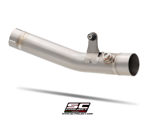 SC-Project | Titanium Central Link Pipe - Kawasaki Ninja ZX-6R 636 (19-26)