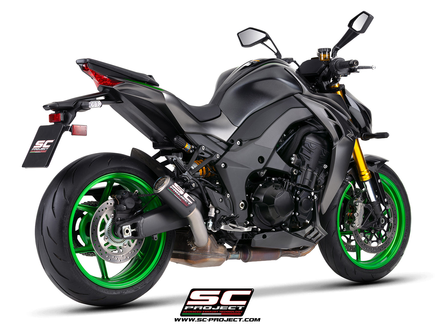 SC-Project | CR-T Carbon Exhaust - Kawasaki Z1100-SE (2026)