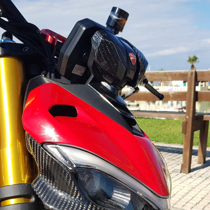 v4evo | Carbon Outer Dash Covers | DUCATI Streetfighter V4