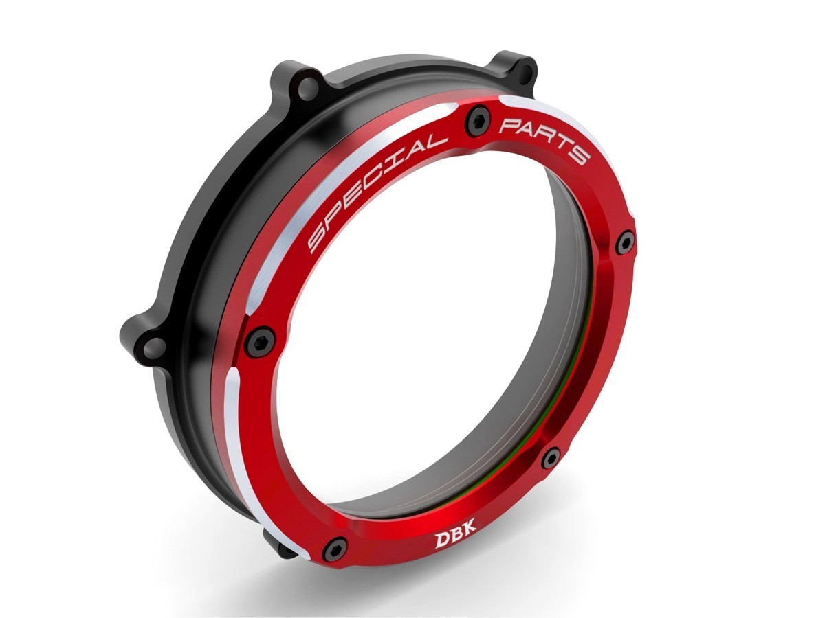 DBK Special Parts | Clear Clutch Cover | Ducati V4