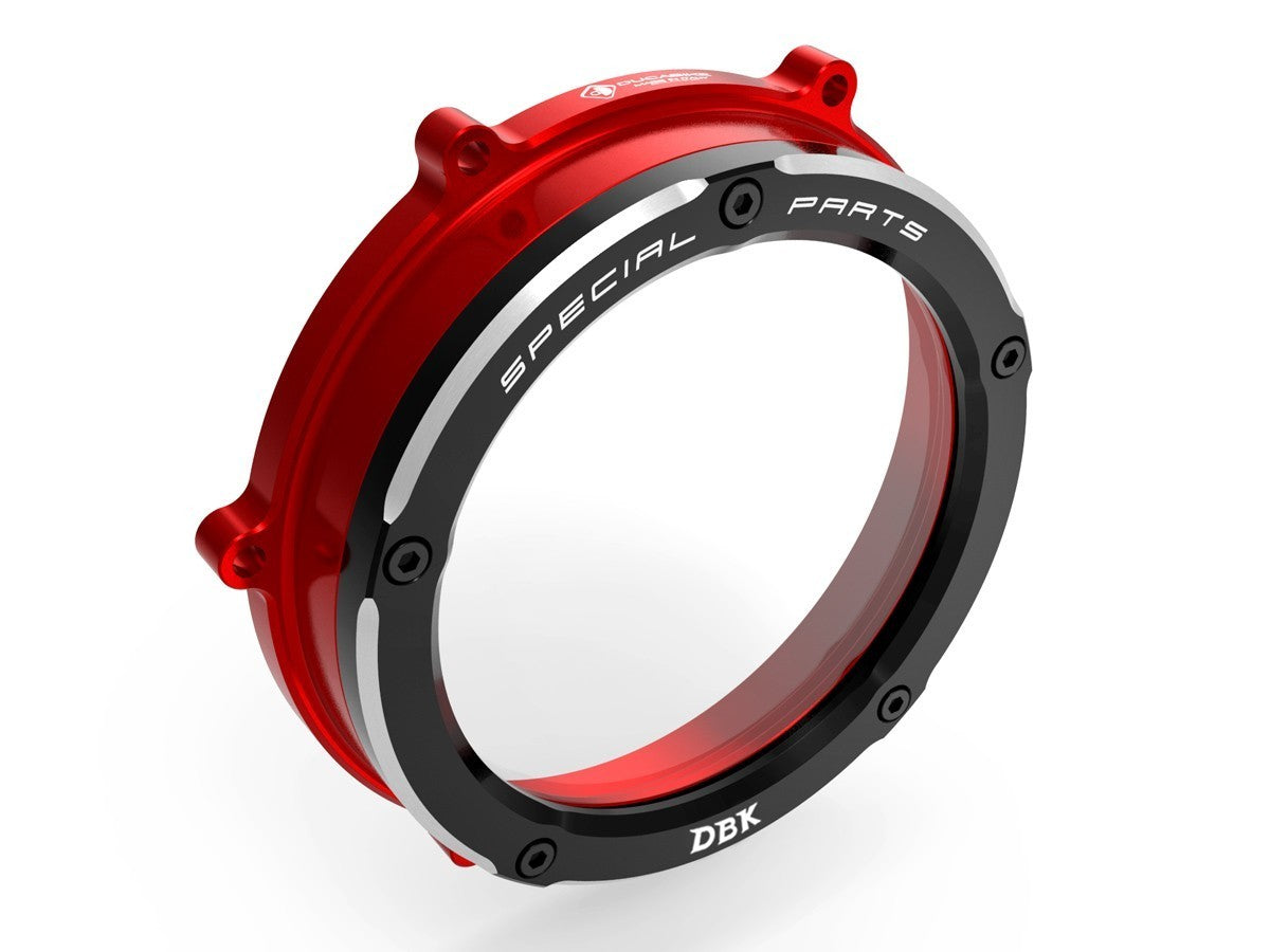 DBK Special Parts | Clear Clutch Cover | Ducati V4