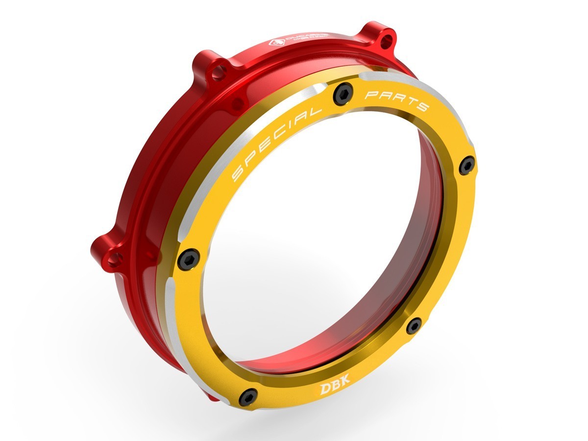 DBK Special Parts | Clear Clutch Cover | Ducati V4