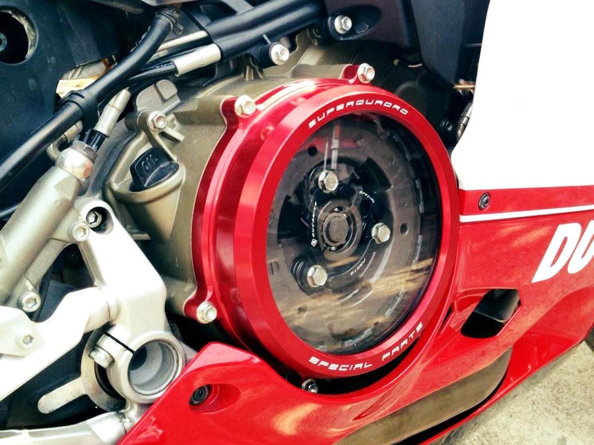DBK Special Parts | Clear Clutch Cover | Ducati V2