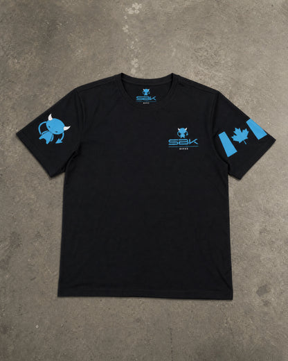 Grid Line Tee - World Race Tracks
