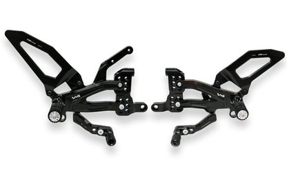 CNC Racing | Adjustable Rear set RPS | Ducati Streetfighter V4/S (20-23)