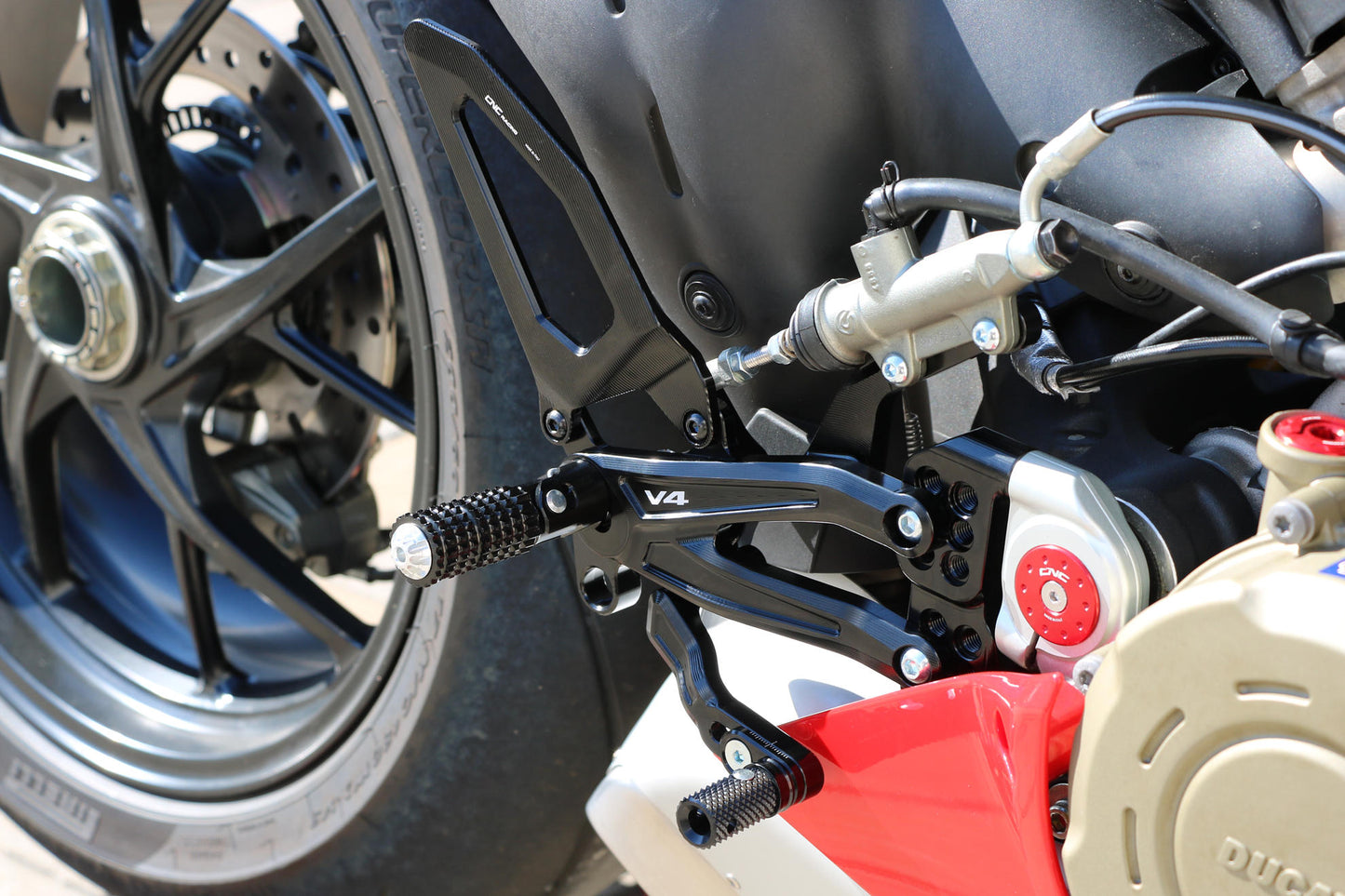 CNC Racing | Adjustable Rear set RPS | Ducati Streetfighter V4/S (20-23)