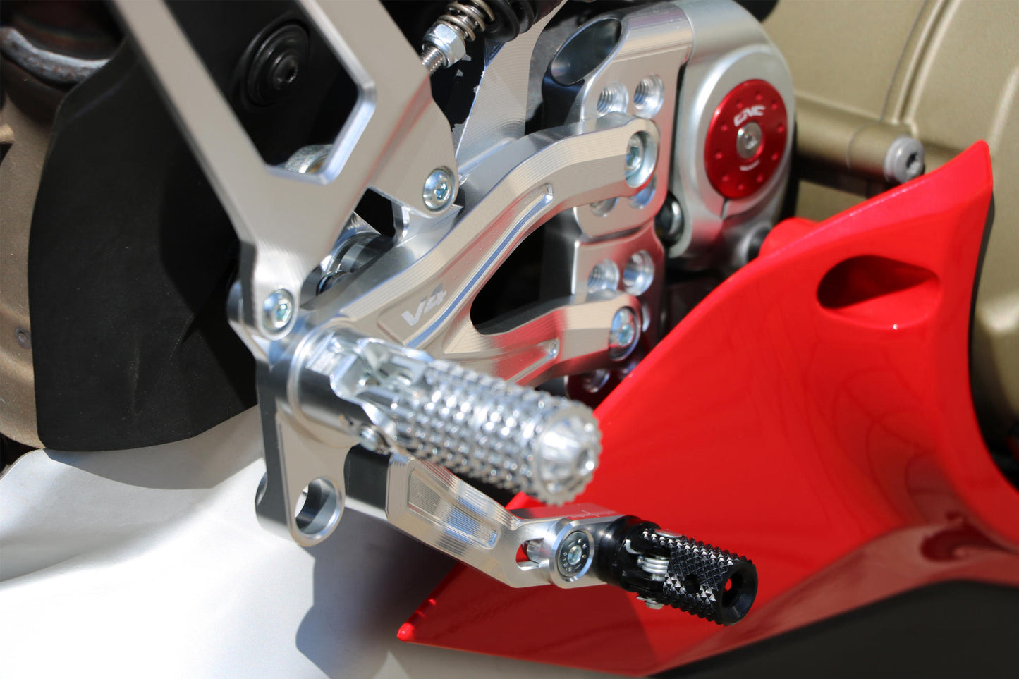 CNC Racing | Adjustable Rear set RPS | Ducati Streetfighter V4/S (20-23)