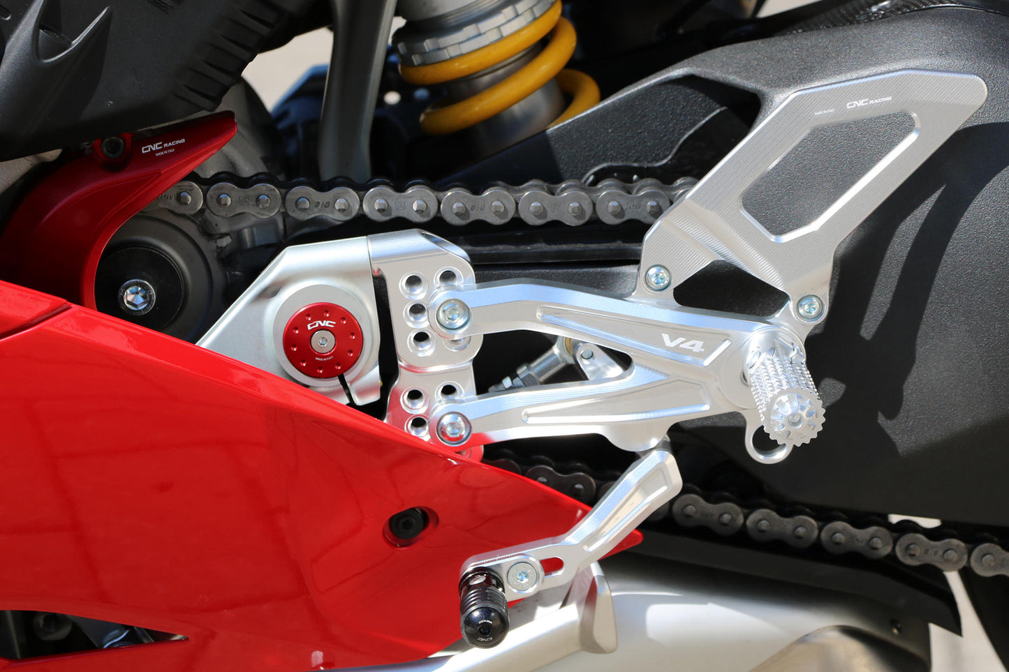 CNC Racing | Adjustable Rear set RPS | Ducati Streetfighter V4/S (20-23)