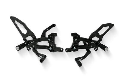 CNC Racing | Adjustable Rear set RPS "Carbon" | Ducati Panigale V4/S/R (18-23)