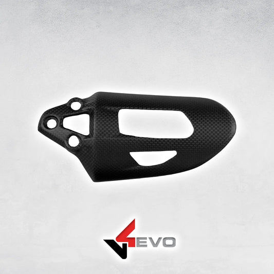 v4evo | Carbon Fiber Shock Absorber Cover | DUCATI Panigale/StreetFighter V2