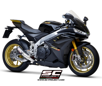 SC-Project | CR-T Carbon Exhaust - Aprilia Tuono V4 1100/Factory (21-24)
