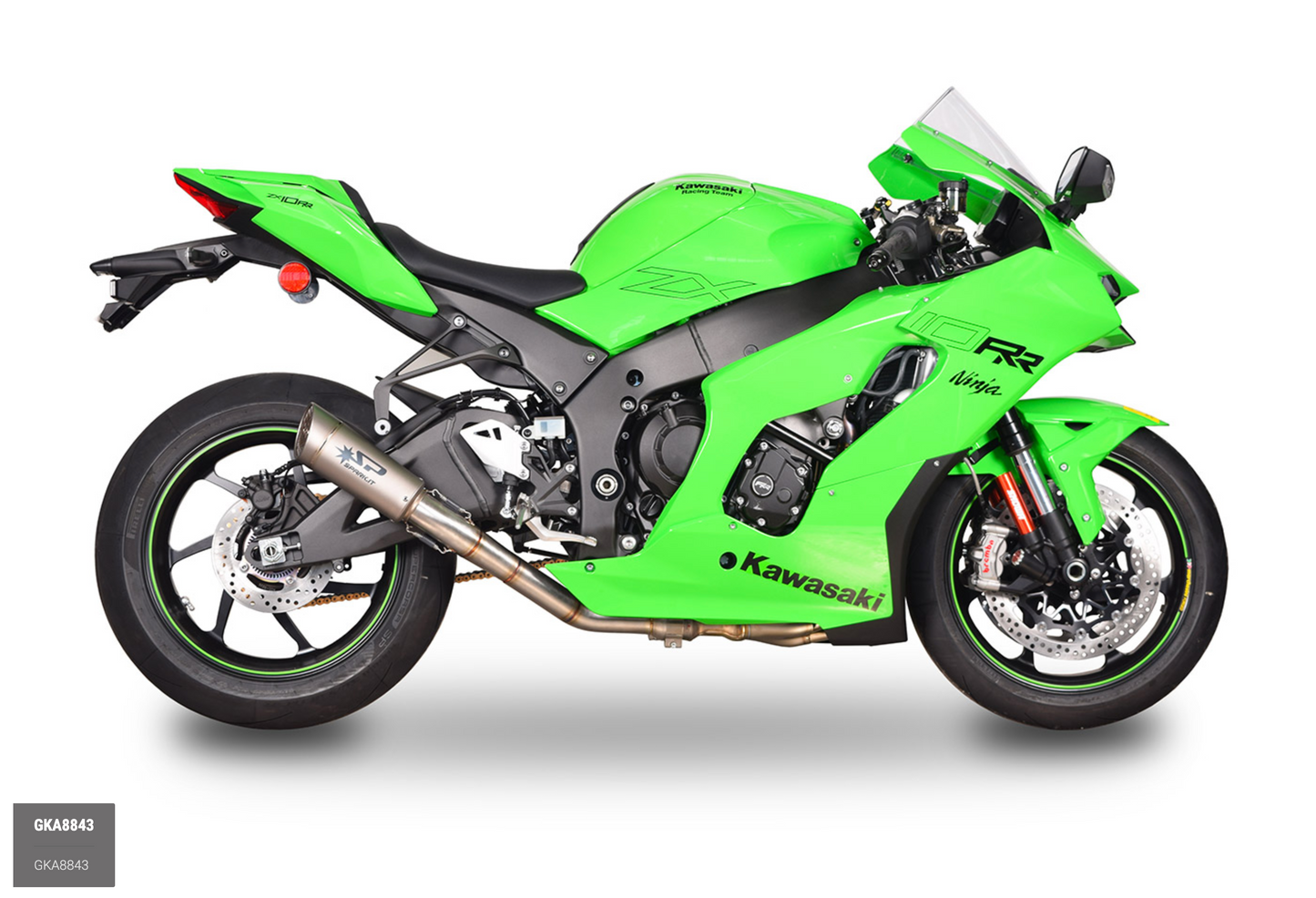 Spark | GRID-0 | Slip-on Titanium Exhaust Sytem | Kawasaki ZX-10R (21-24)
