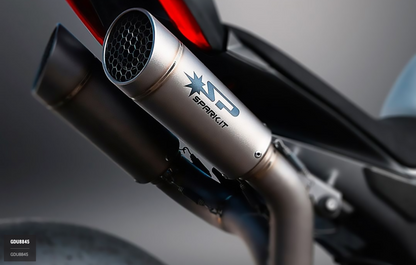 Spark | Double Grid-0 | Full Titanium Exhaust Sytem | Ducati V4 (18-24)