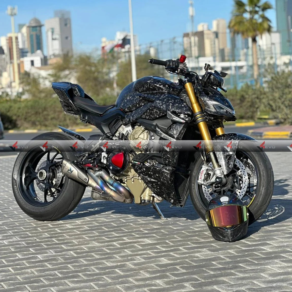 v4evo | Carbon Frame Covers | DUCATI Streetfighter V4 (20-24)