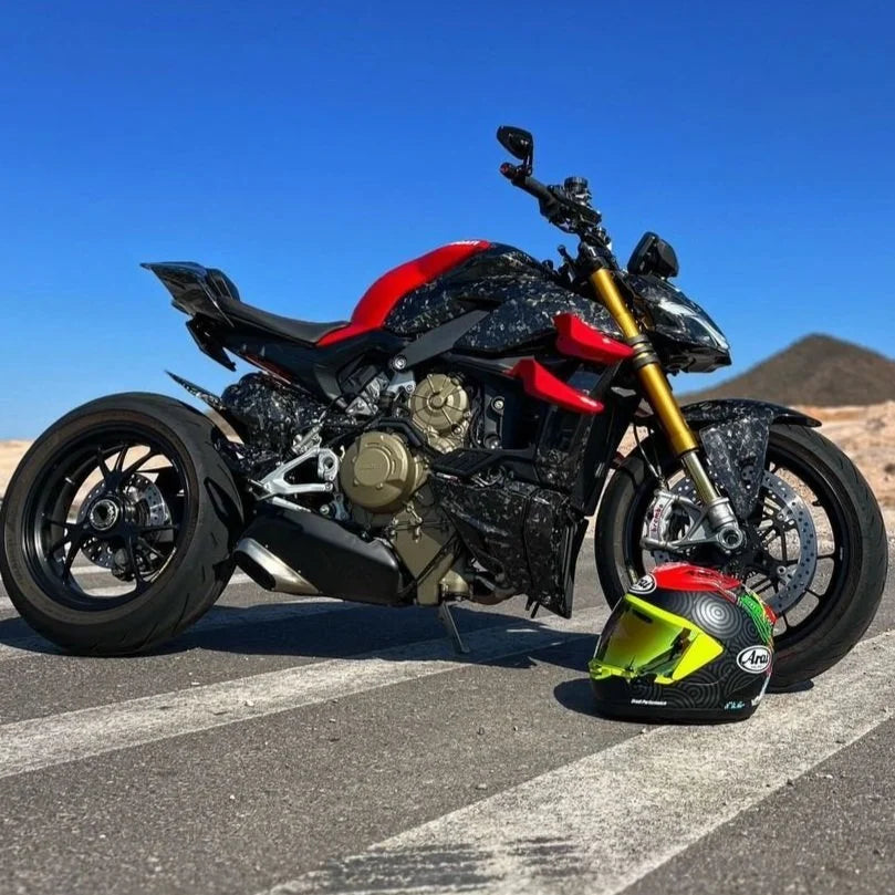 v4evo | Carbon Side Fairings | DUCATI Streetfighter V4 (20-22)