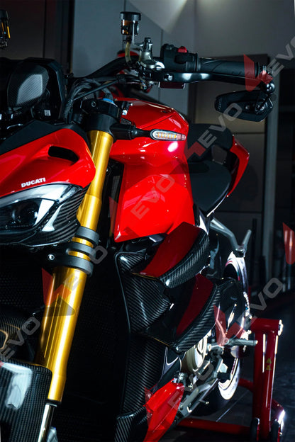 v4evo | Carbon Winglets | DUCATI Streetfighter V2/V4 (22-24)