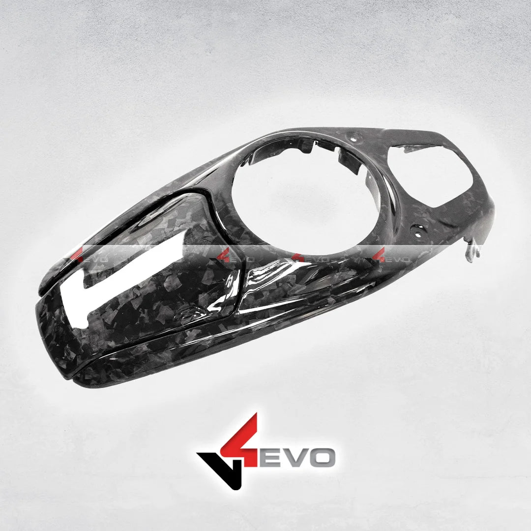 v4evo | Carbon Fiber Fuel Cap Cover | DUCATI Multistrada V4