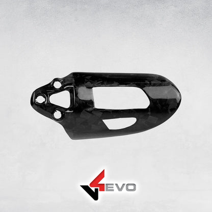 v4evo | Carbon Fiber Shock Absorber Cover | DUCATI Panigale/StreetFighter V2