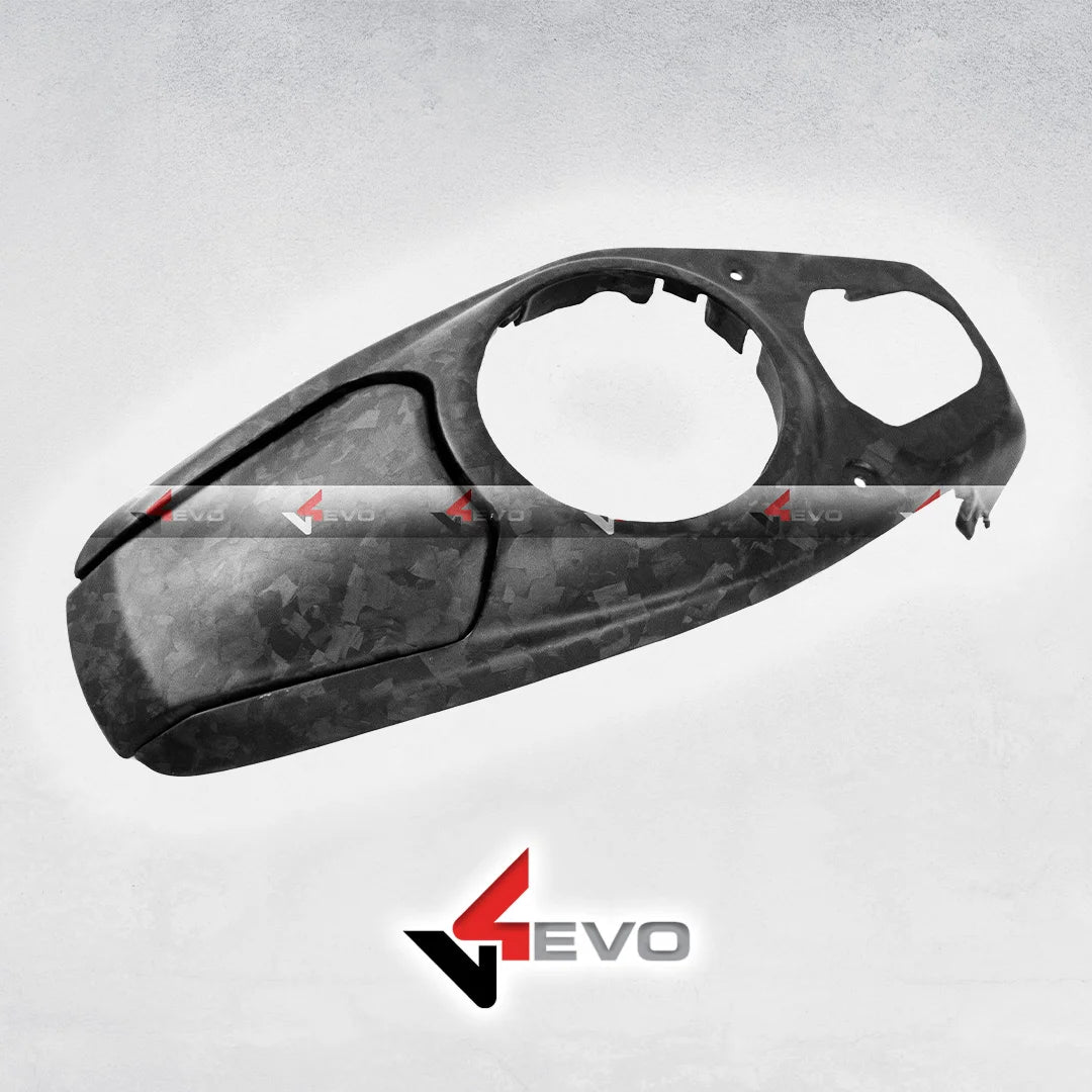 v4evo | Carbon Fiber Fuel Cap Cover | DUCATI Multistrada V4
