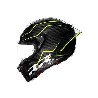AGV | Pista GP RR | "Performante" Carbon/Lime | Full Face Helmet E2206 DOT