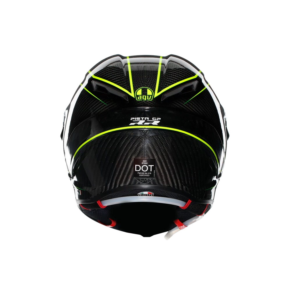 AGV | Pista GP RR | "Performante" Carbon/Lime | Full Face Helmet E2206 DOT