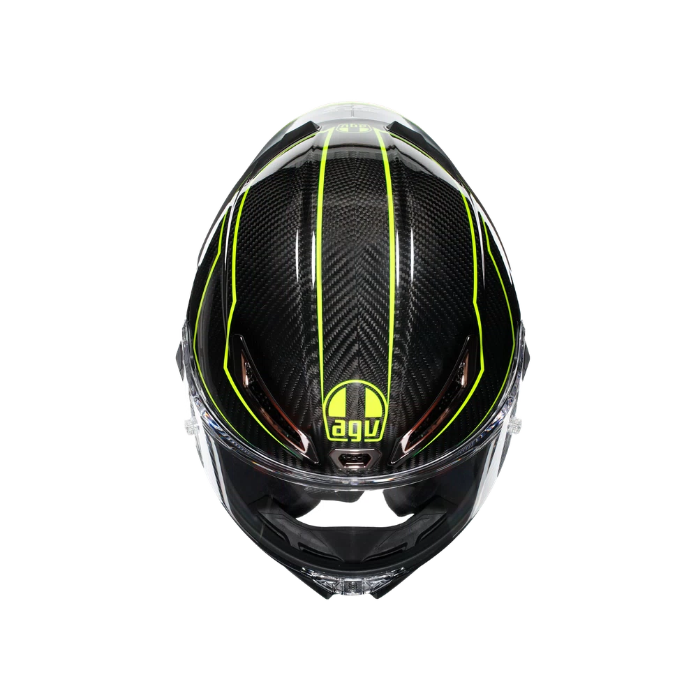 AGV | Pista GP RR | "Performante" Carbon/Lime | Full Face Helmet E2206 DOT