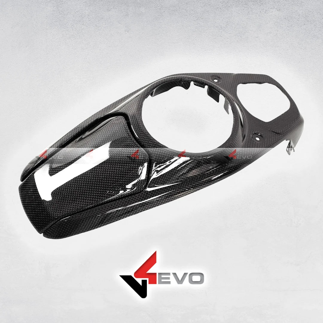 v4evo | Carbon Fiber Fuel Cap Cover | DUCATI Multistrada V4