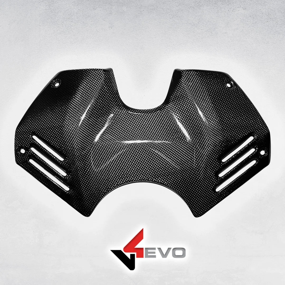 v4evo | Carbon Fiber Battery Cover | DUCATI Panigale V4 (18-21)