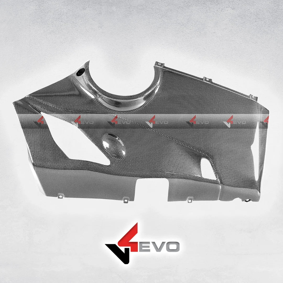 v4evo | Carbon Lower Fairings For Akrapovic | DUCATI Panigale V4