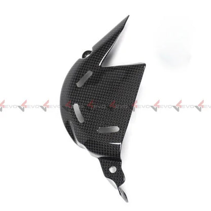 v4evo | Carbon Front Sprocket Cover | DUCATI Panigale/Streetfighter V4